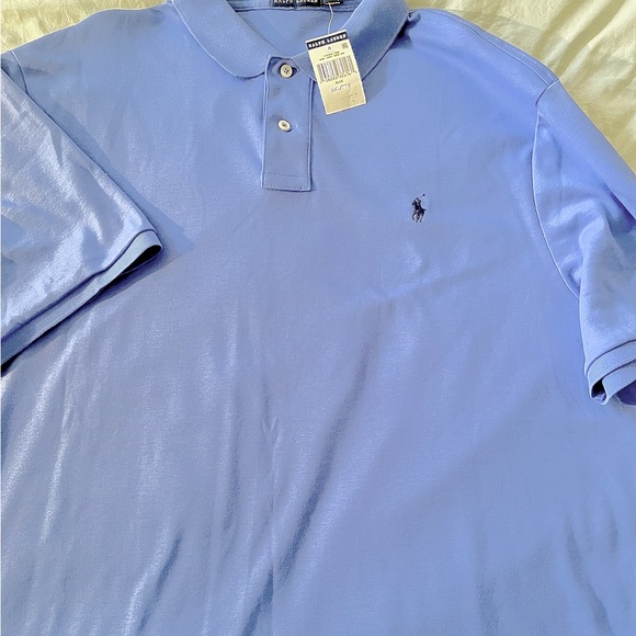 ***Blue POLO SHIRT NEW CONDITION *** - Picture 2 of 3